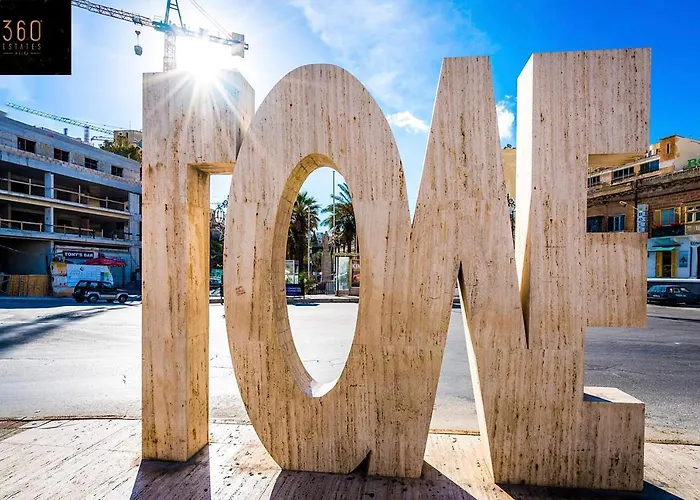 A Comfortable In The Heart Of Paceville Bt 360 Estates Apartamento *